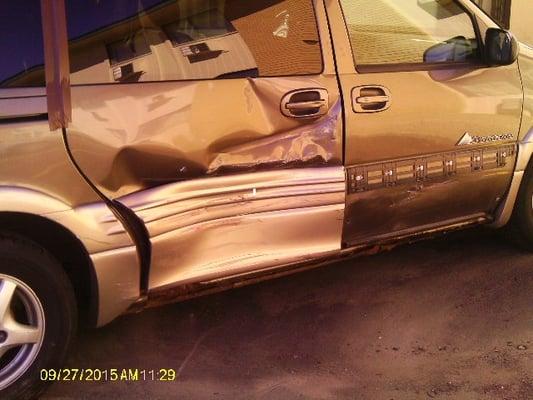 This is my car before it was repaired.