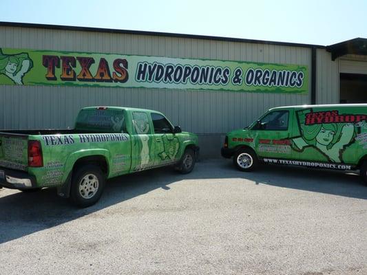 Roll on into Texas Hydroponics... In style!