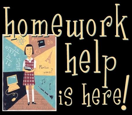 Homework Help is available at Aim High Tutors!