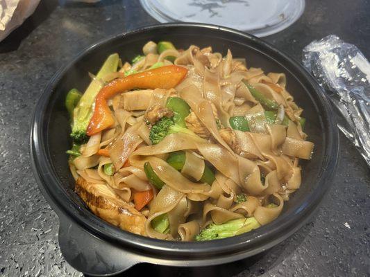 Drunken noodles