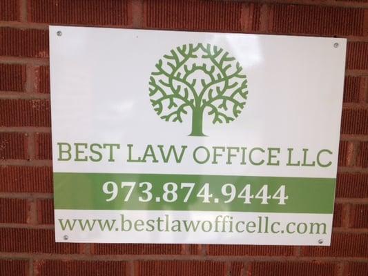 Entrance to Best Law Office, LLC, in Denville, NJ