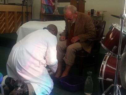 Foot washing service