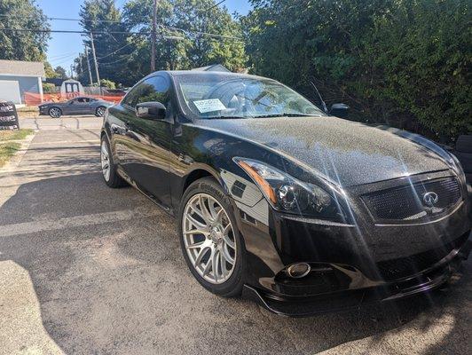 Used tire set installed on customers G35