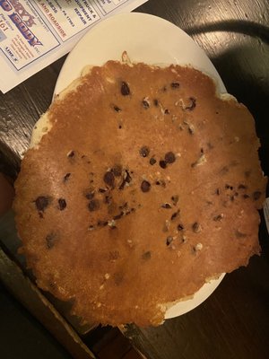 Giant chocolate chip pancakes were amazing! Yum!