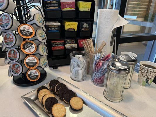 Cookies, coffee and tea oh my!