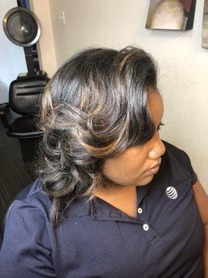 Natural Hair Blowouts & Highlights