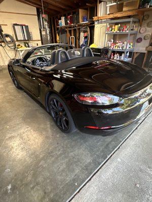 718 S Boxster  2017 Black