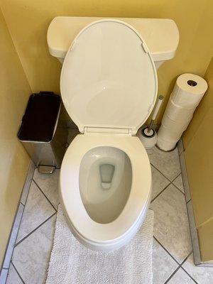 My new toilet installed by Max.