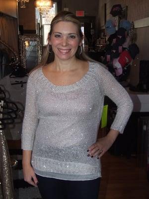 Press Sparkle Sweater