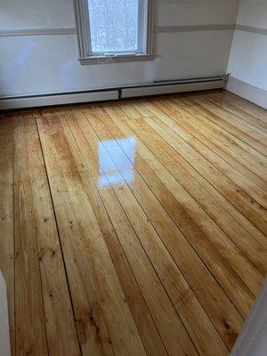 Floor refinishing