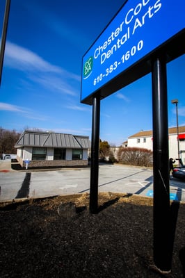 Outside view of our Coatesville dental office, Chester County Dental Arts.