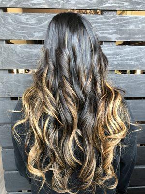 Sandy Balayage ombre