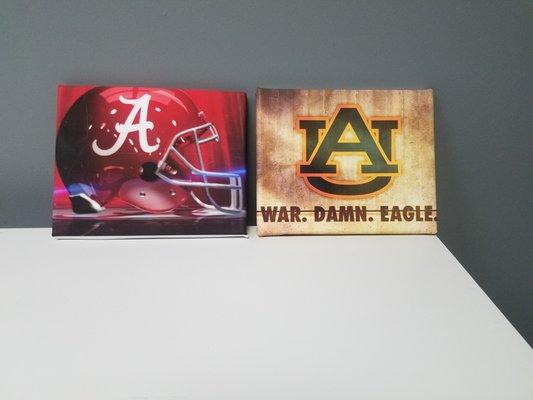 War Eagle or Roll Tide