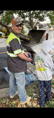 Just the most friendly staff at Crown. Made my sons day and let him operate the concrete pump