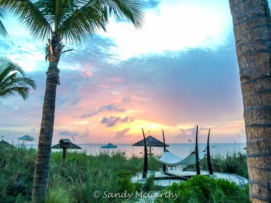 Sun setting at "Beaches Turks and Caicos". One of my favorite all inclusive resorts in the Caribbean!