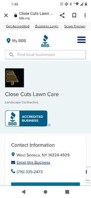 Close Cuts Lawn Care