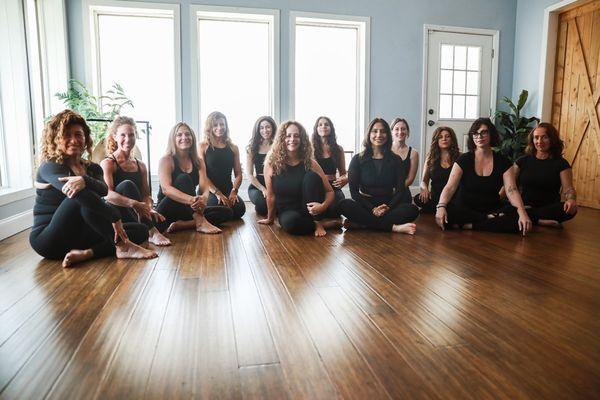 Yoga Solace Club Teachers at the Studio in Englishtown, New Jersey