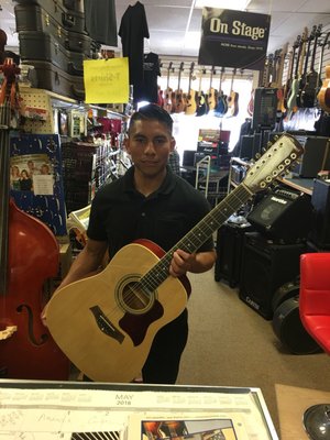 Congrats to another satisfied customer from the Jubilee Music Store!!'  Thanks for choosing the Jubilee!