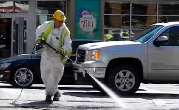 What? We do high pressure washing anywhere... Ok maybe not anywhere, but we can let you know where that is :).