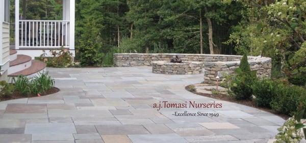 Masonry work completed by A. J. Tomasi Nurseries, Inc.