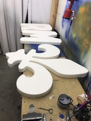 Krimsey Cajun - 3D Dimensional Letters