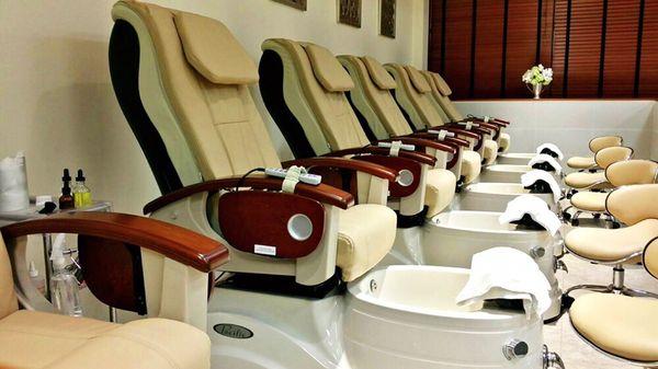 Checkout our new spa pedicure chairs