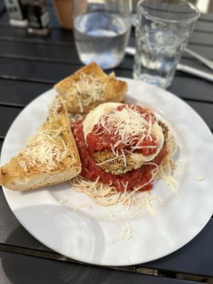 Chicken Parm Lunch. Very Good!