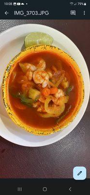 Shrimp soup