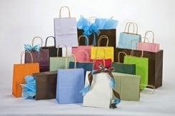 Recycled Color Shopping Bags