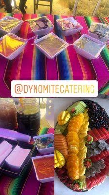 Dynomite catering 
Specialized on any event.