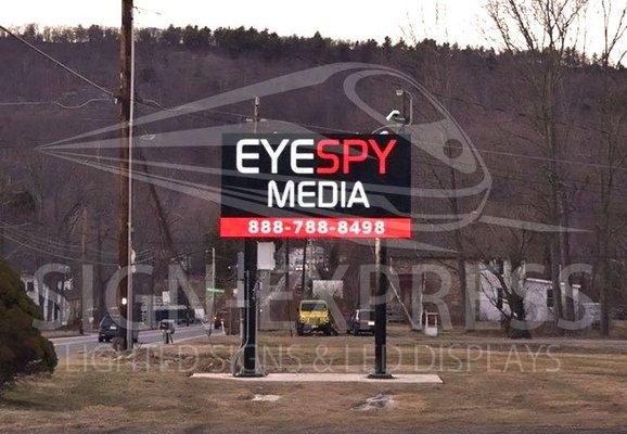 LED Sign Billboard Installed in PA