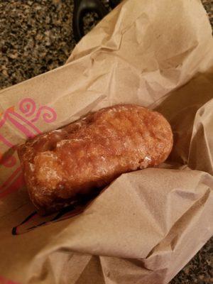 Hmm!!!!!! A glazed donut stick. I'm officially done with Dunkin Donuts