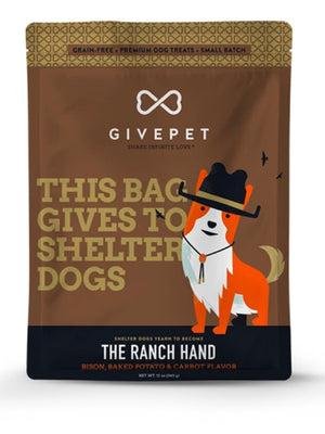 GivePet treats are in stock and each pack helps a shelter dog!