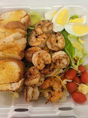 Grilled Shrimp (Gulf Shrimp) Salad