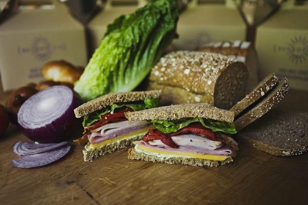 Beautifully crafted sandwiches