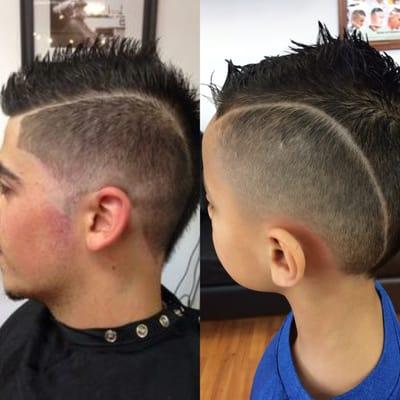 Left is what he asked for   My son on the right getting exactly what he wanted