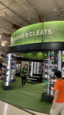 House of cleats !