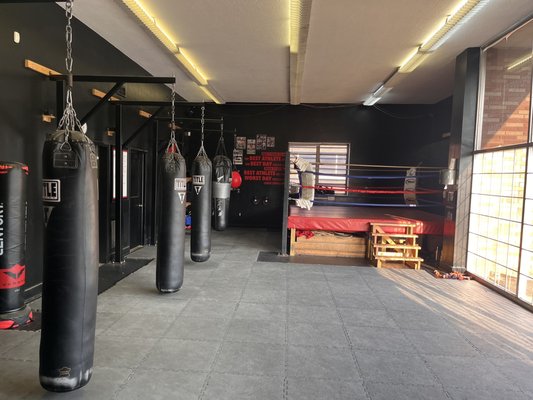 Boxing area