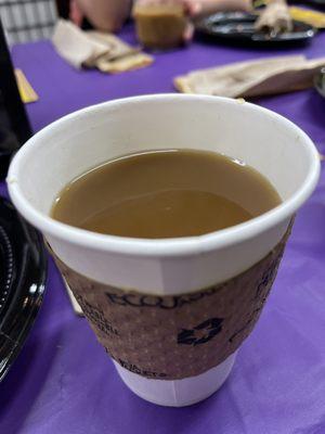 Hot Alka "Coffee" - Mushroom Blend of Chaga, Reishi & Turkey Tail served with Brazil Nut Milk & Organic Amber Agave - 12 oz $7.11