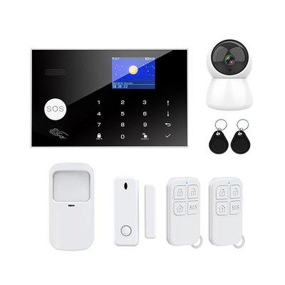 Home alarm security Kit. 4G WiFi Wireless with Tuya App incorporated.