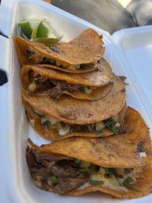 Birria quesadilla tacos