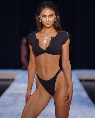 SWIM WEEK MODEL FROM AUSTRALIA TANNED BY VALET TAN 2018