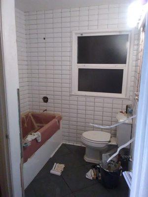 Great tiling job!