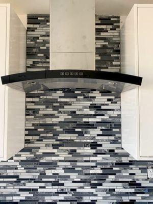 Kitchen remodel range hood