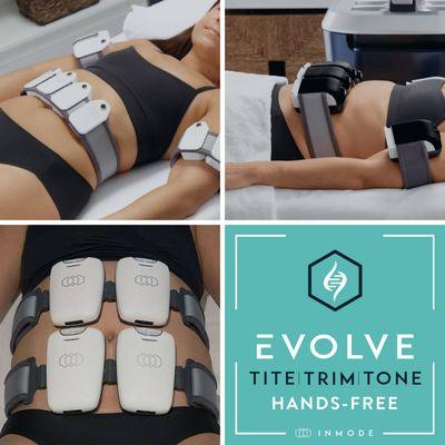 EvolveX can tighten skin, melt fat cells, and helps build muscle retention.