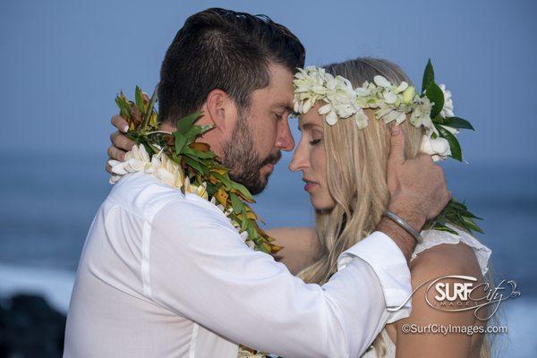 Hawaii beach wedding