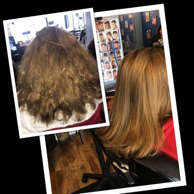 #b3bondbuilder #Jenica&Murat's #unisex #blowdry