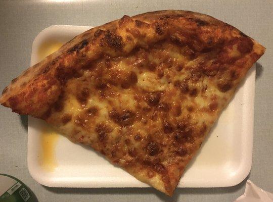 Slice of cheese pizza