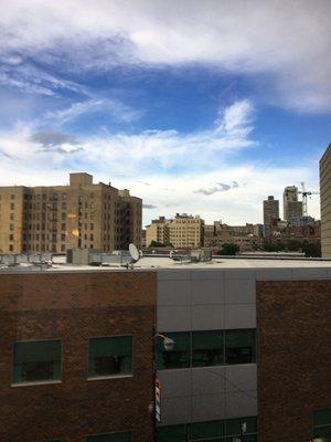 View of the Skyline from back windows