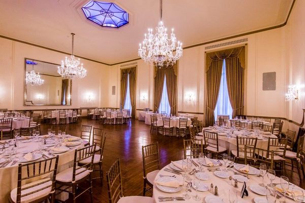 Grand Ballroom Dinner Set up